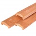 Hout-betonschutting motief grijs i.c.m. tuinscherm Red class wood 21-planks